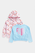 Load image into Gallery viewer, Mothercare Sweat Top And Zip-Up Hoody Set
