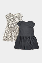 Load image into Gallery viewer, Mothercare Rock &#39;n&#39; Roll Jersey Dresses - 2 Pack
