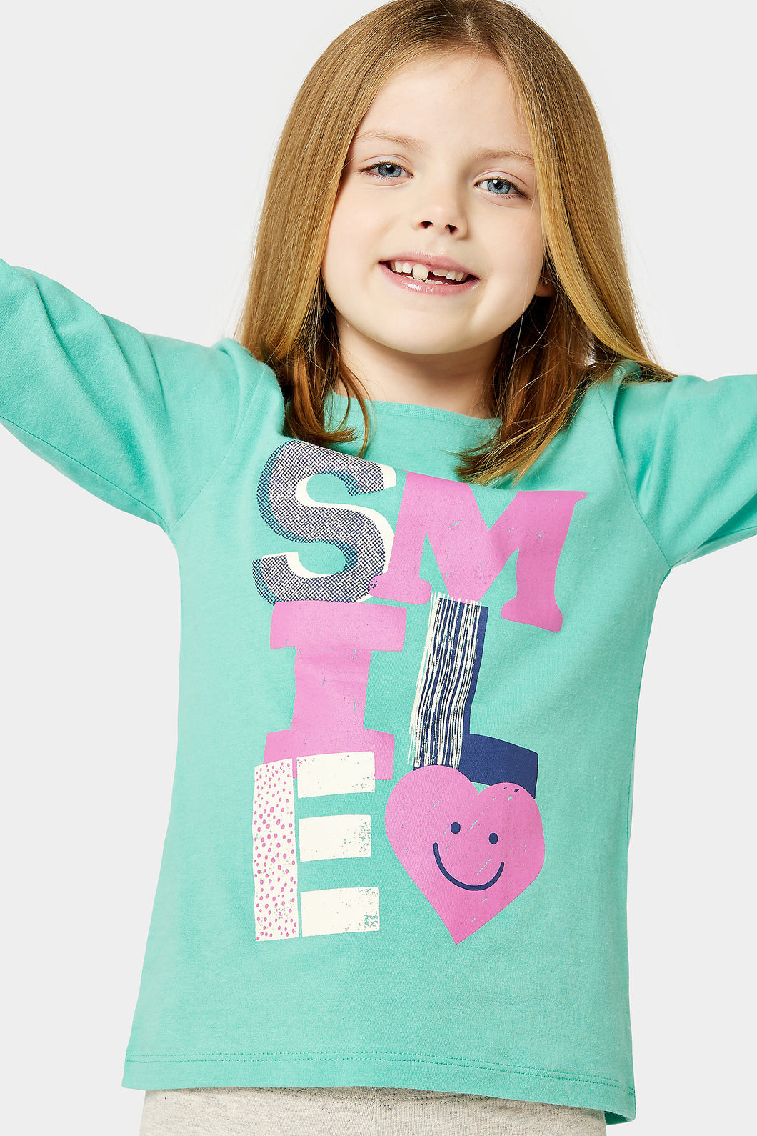 Mothercare Smile Long-Sleeved T-Shirt