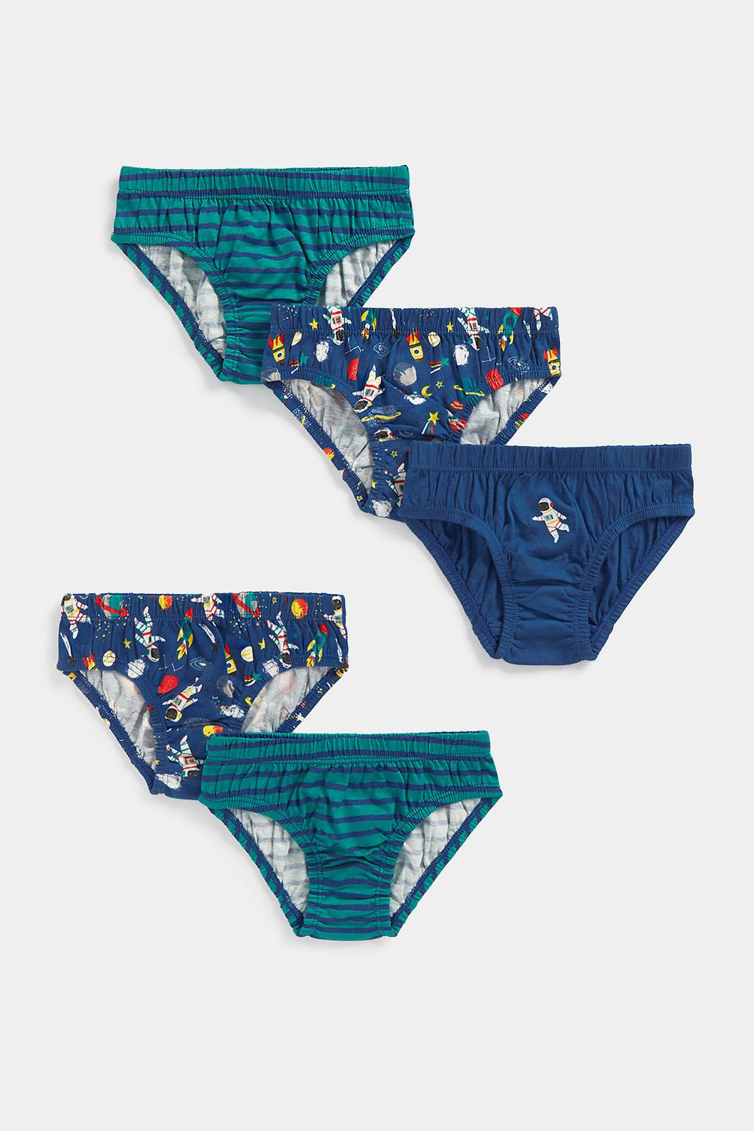 Mothercare Space Briefs - 5 Pack