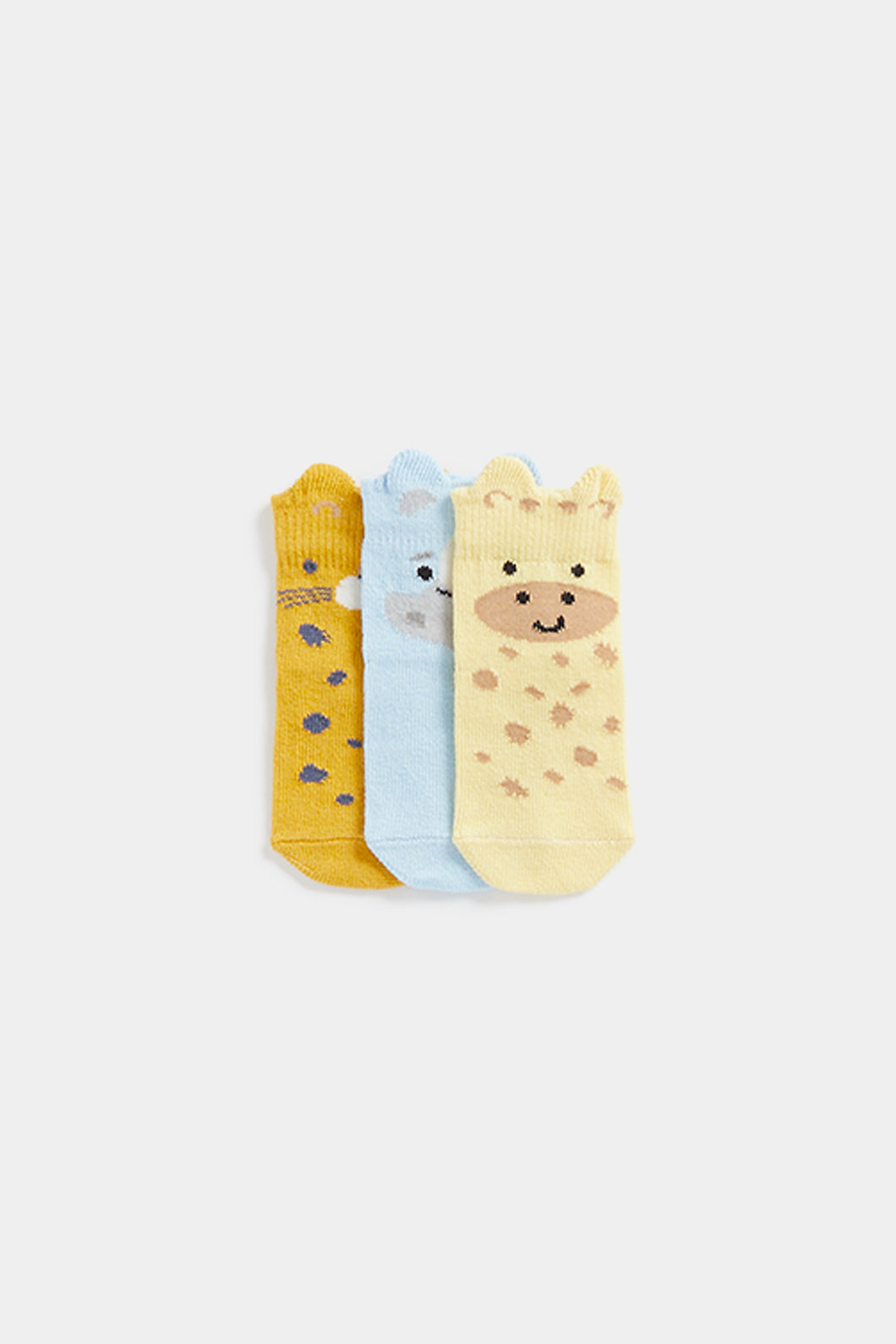 Mothercare Safari Socks - 3 Pack