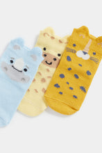 Load image into Gallery viewer, Mothercare Safari Socks - 3 Pack
