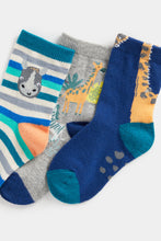 Load image into Gallery viewer, Mothercare Jungle Jamboree Socks - 3 Pack
