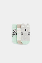 Load image into Gallery viewer, Mothercare Zebra Socks - 3 Pack
