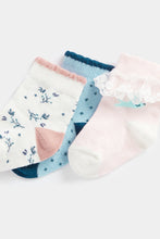 Load image into Gallery viewer, Mothercare Bluebird Socks - 3 Pack
