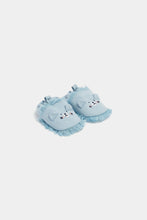 Load image into Gallery viewer, Mothercare Blue Lion Slippers
