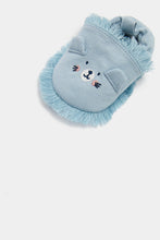 Load image into Gallery viewer, Mothercare Blue Lion Slippers
