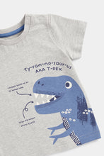 Load image into Gallery viewer, Mothercare T-Rex Dinosaur T-Shirts - 3 Pack
