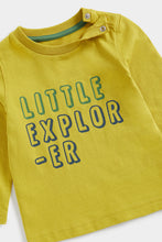 Load image into Gallery viewer, Mothercare Little Explorer Long-Sleeve T-Shirt
