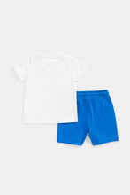 Load image into Gallery viewer, Mothercare Let&#39;S Play Shorts And T-Shirt Set
