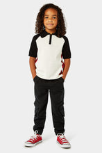 Load image into Gallery viewer, Mothercare Black Cargo Trousers
