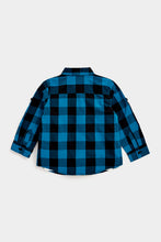 Load image into Gallery viewer, Mothercare Checked Shirt and T-Shirt Set
