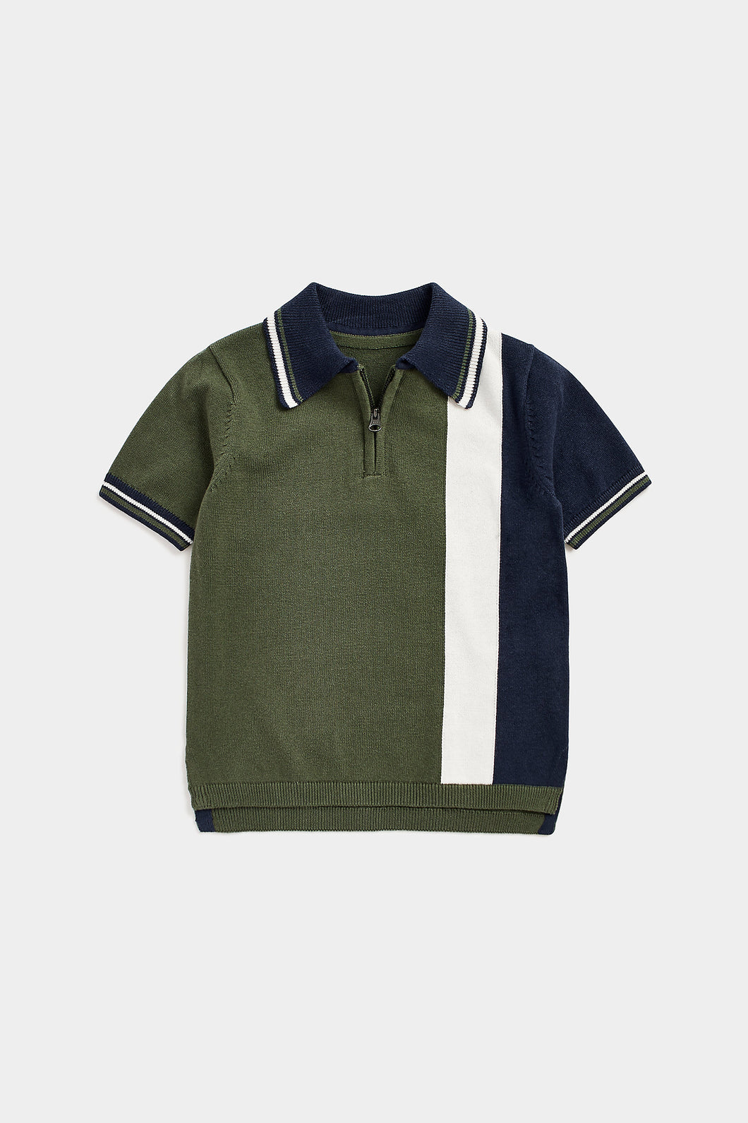 Mothercare Block Stripe Polo Shirt