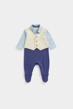 Load image into Gallery viewer, Mothercare Mock Waistcoat All-in-One
