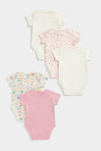 Load image into Gallery viewer, Mothercare Safari Short-Sleeved Bodysuits - 5 Pack
