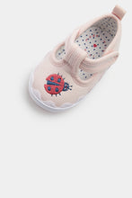 Load image into Gallery viewer, Mothercare Busy Ladybird Pram Shoes
