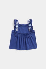 Load image into Gallery viewer, Mothercare Frill T-Shirt with Embroidery
