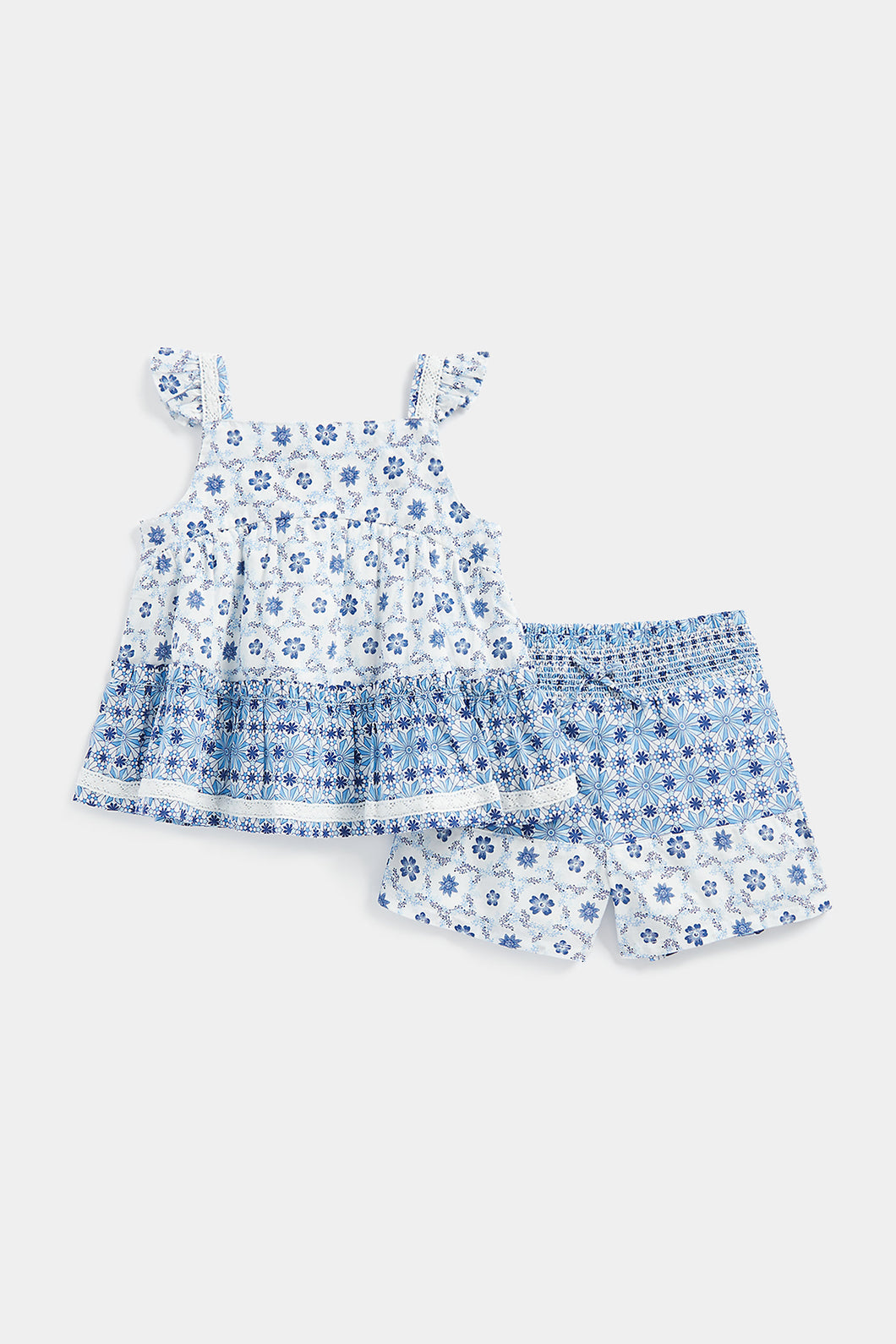 Mothercare Shorts and Blouse Set