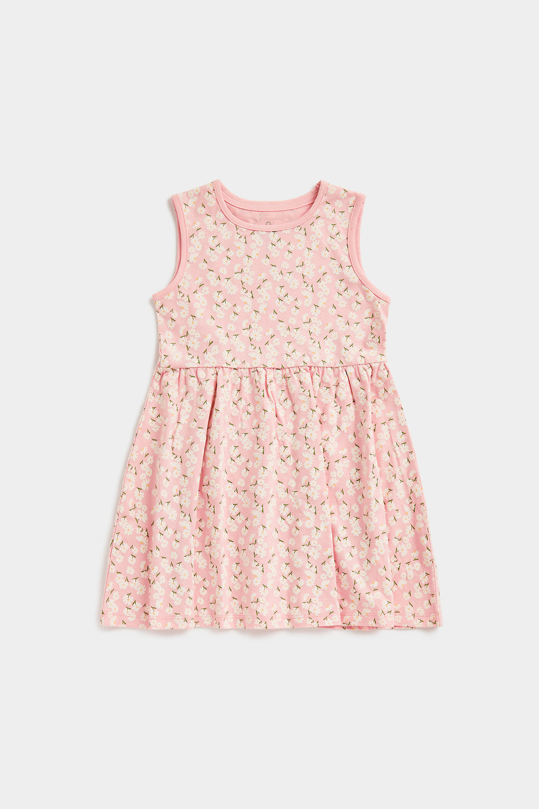 Mothercare Pink Floral Jersey Dress