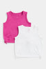 Mothercare Sleeveless T-Shirts - 2 pack