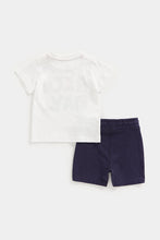 Load image into Gallery viewer, Mothercare Race Day Shorts and T-Shirt Set
