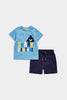 Mothercare Shark T-Shirt and Shorts Set