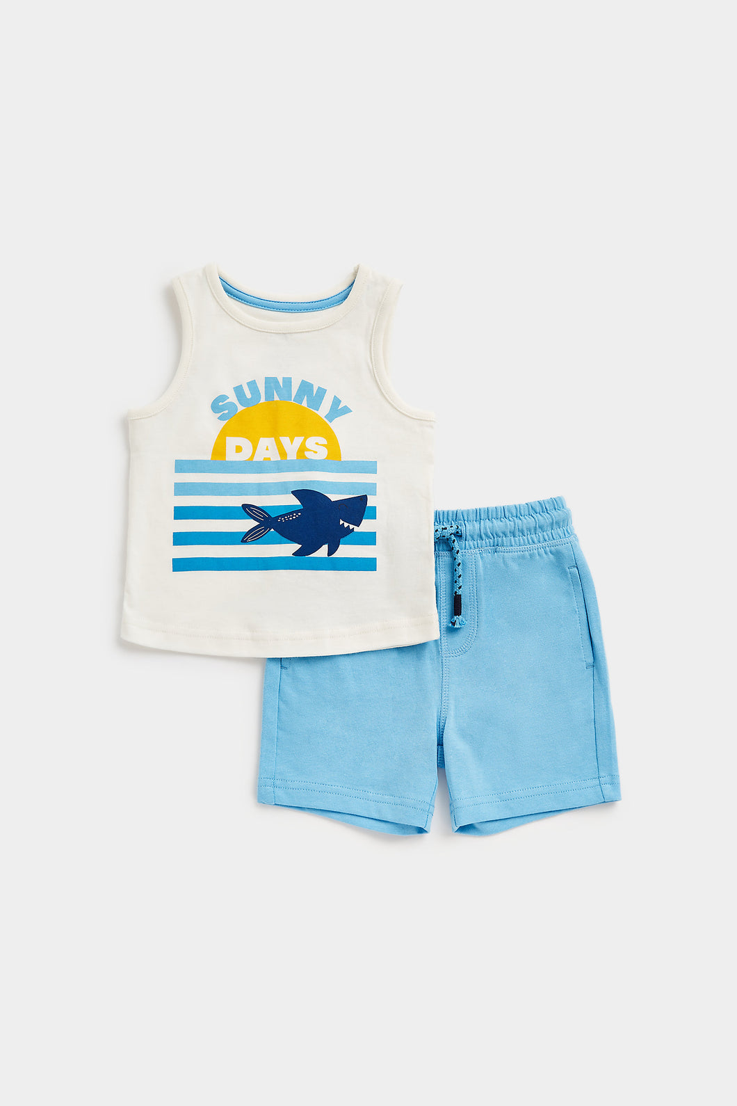 Mothercare Vest T-Shirt and Shorts Set