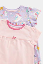 Load image into Gallery viewer, Mothercare Unicorn Nightdresses - 2 Pack
