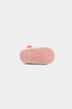 Load image into Gallery viewer, Mothercare Pink Bow Pram Shoes
