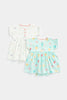 Mothercare Fruit Romper Dresses - 2 Pack