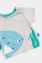 Load image into Gallery viewer, Mothercare Ocean T-Shirt and Shorts Set
