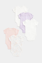 Load image into Gallery viewer, Mothercare Under-the-Sea Short-Sleeved Bodysuits - 5 Pack
