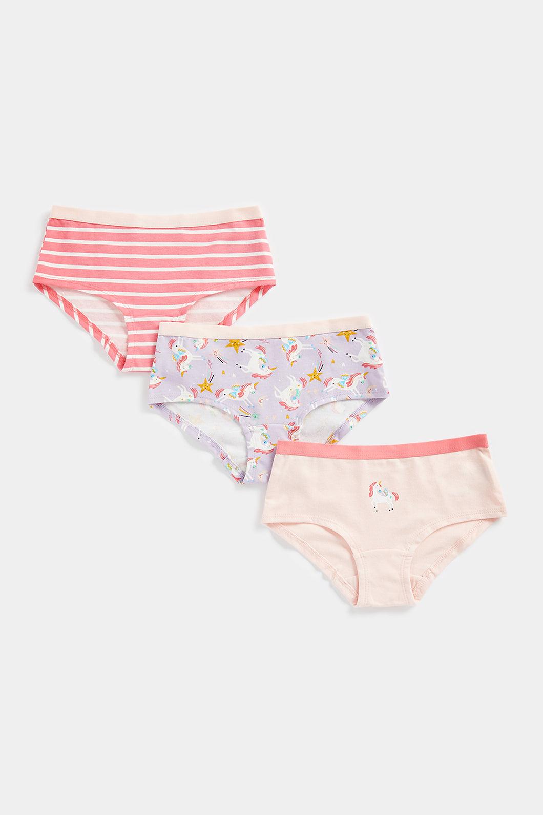 Mothercare Unicorn Hipster Briefs - 3 Pack