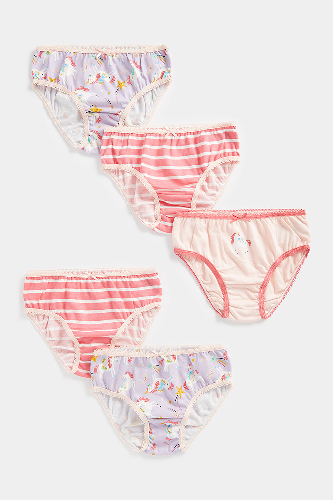 Mothercare Unicorn Briefs - 5 Pack