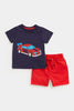 Mothercare Car T-Shirt and Shorts Set