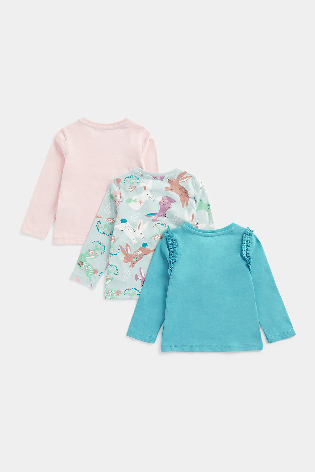 Mothercare Nature Long-Sleeved T-Shirts - 3 Pack