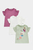 Mothercare Beautiful Bird T-Shirts - 3 Pack