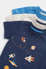 Load image into Gallery viewer, Mothercare Space T-Shirts - 3 Pack
