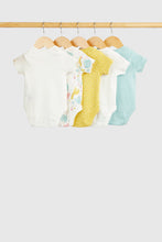 Load image into Gallery viewer, Mothercare Safari Short-Sleeved Bodysuits - 5 Pack
