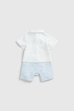 Load image into Gallery viewer, Mothercare My First Mock Shirt and Shorts Romper
