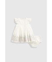 Load image into Gallery viewer, Mothercare Border Print Dress And Knickers Set

