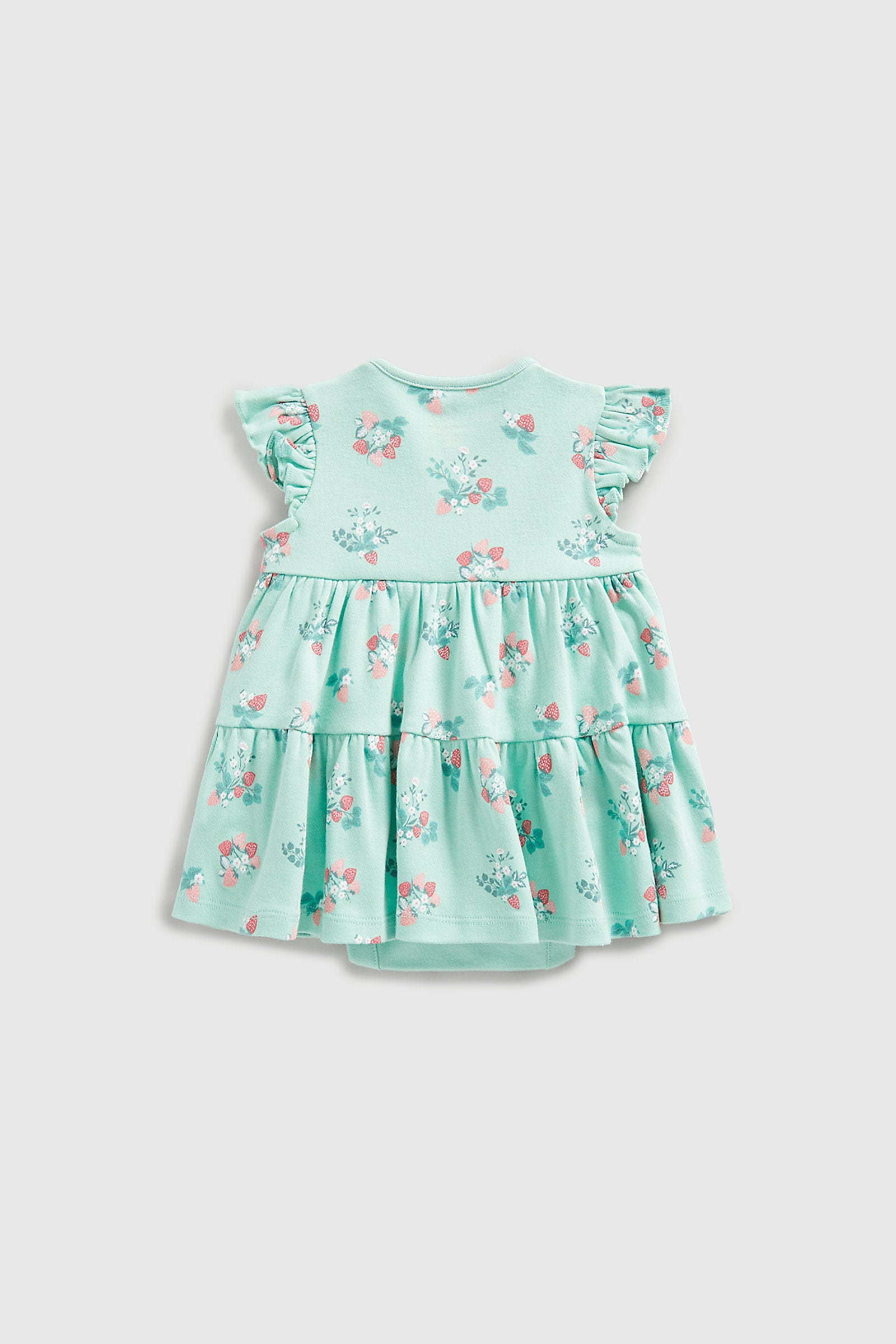 Mothercare Green Floral Romper Dress