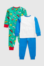 Load image into Gallery viewer, Mothercare Dinosaur Transport Pyjamas - 2 Pack
