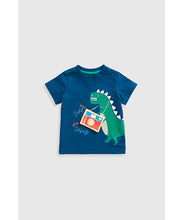 Load image into Gallery viewer, Mothercare Dinosaur Lift-The-Flap T-Shirt
