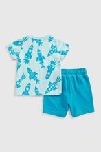 Load image into Gallery viewer, Mothercare Rocket T-Shirt And Shorts Set
