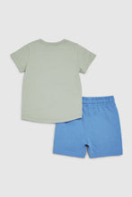 Load image into Gallery viewer, Mothercare Crocodile Jersey Shorts And T-Shirt Set
