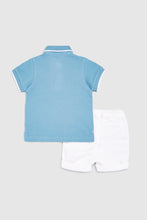 Load image into Gallery viewer, Mothercare Polo Shirt And Chino Shorts Set
