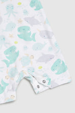 Load image into Gallery viewer, Mothercare Under The Sea Rompers - 2 Pack
