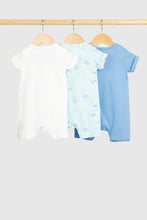 Load image into Gallery viewer, Mothercare Under The Sea Rompers - 3 Pack
