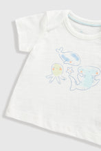 Load image into Gallery viewer, Mothercare Four-Piece Shorts And T-Shirts Set
